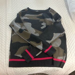 Olivia Lauren Camo 
Sweater